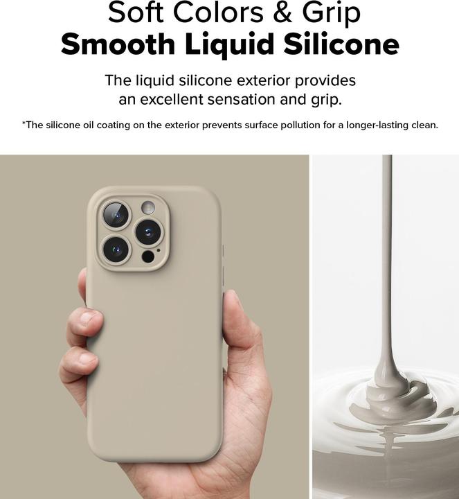 Actual product image Ringke Case for iPhone 16 Pro Max SILICONE MAGNETIC STONE (Apple iPhone 16 Pro Max)