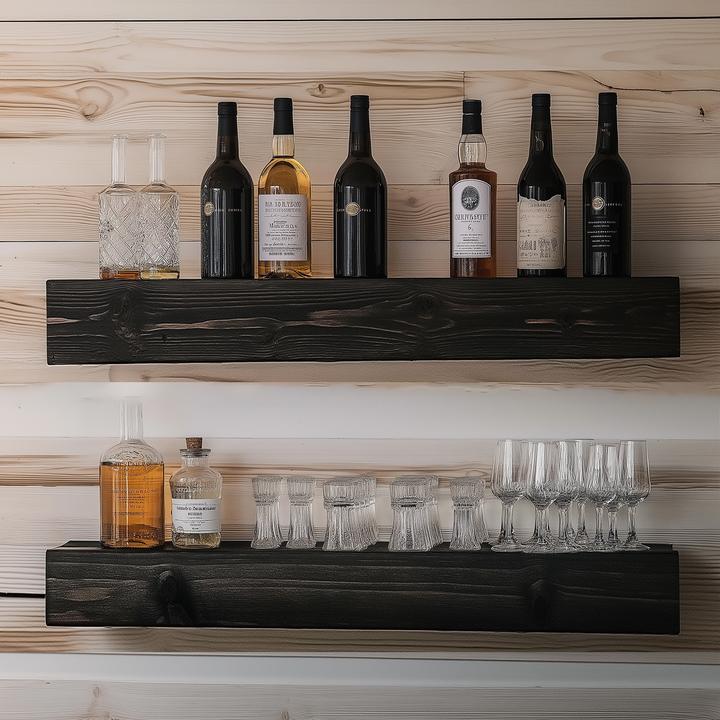 Immagine prodotto Hanah Home Drift Decorative Wooden Wall Shelf