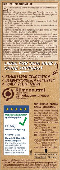 Actual product image Schwarzkopf Only Love Colouration (Black)
