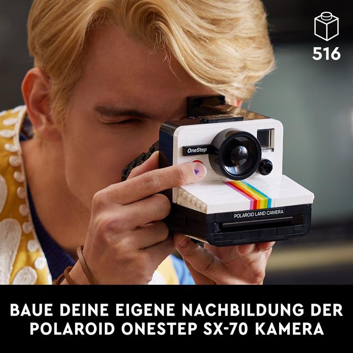 Productafbeelding LEGO Polaroid OneStep SX-70 instant camera (21345, LEGO Ideeën)