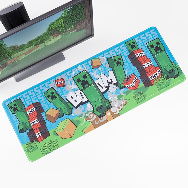 Actual product image Paladone Products Minecraft Creeper Desk Mat (XL)