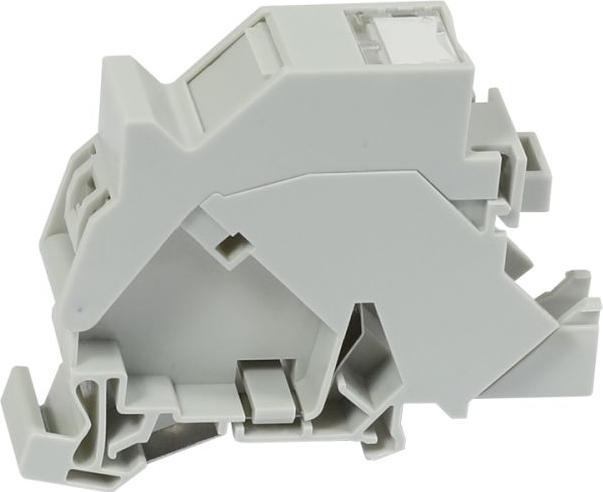 Synergy 21 Keystone,ModultrÃ¤ger, DIN Rail, ABS, fÃ¼r 1xTP-Modul, Hutschienenadapter (Keystone Modulhalter)