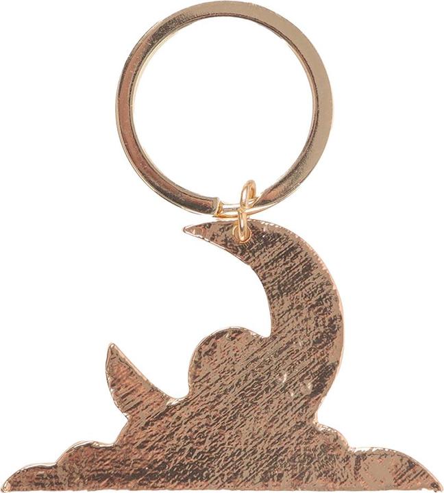 Actual product image Something Different Guided by Moonlight Enamel Keyring