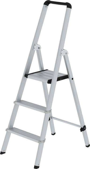 Productafbeelding Munk Aluminium trap, enkelzijdige toegang (Trapladder, 68 cm)