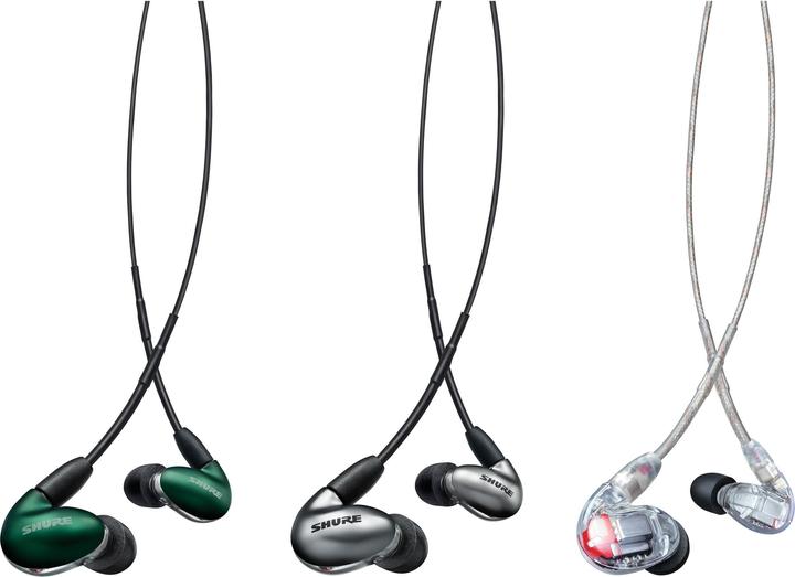 Shure In-Ear-Kopfhörer SE846 2te Generation – Transparent (keine Geräuschunterdrückung, Kabelgebunden)