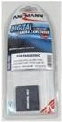 Actual product image Ansmann A-Pan DMW-BCG10 (Camera battery)