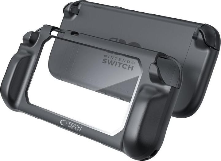 Produktbild Tech-Protect MagMat-Hülle für Nintendo Switch 2, Schwarz und Transparent (Switch)