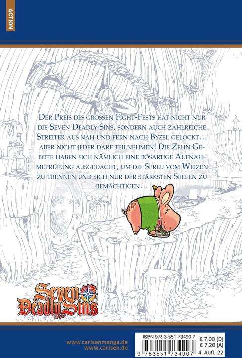 Produktbild Seven Deadly Sins 20 (Deutsch, Suzuki Nakaba, 2018)