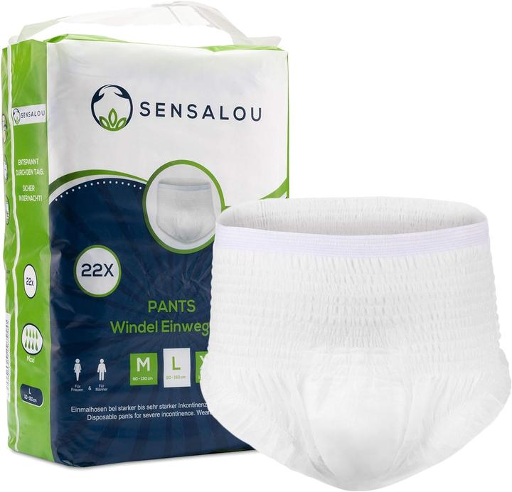 Produktbild Sensalou Windeln für Erwachsene Inkontinenz Pants (22 x, XXL)