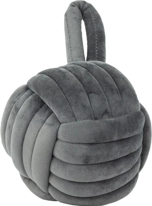 Produktbild Türstopper aus geknotetem Samt (14 x 14 cm)