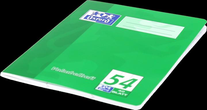 Produktbild Oxford Vokabelheft A5, 40 Blatt, Lin. 54, 90 g/m² (A5, Liniert, Harter Einband)