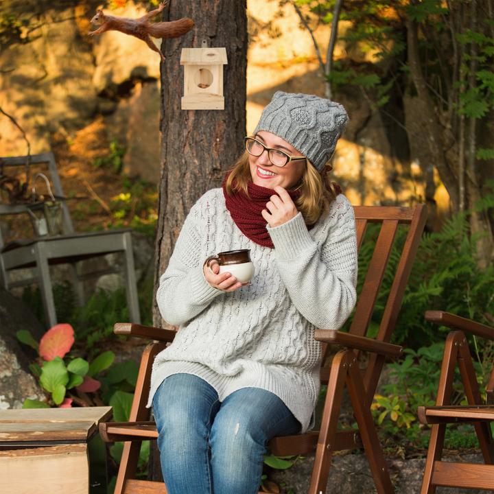 Produktbild Relaxdays Eichhörnchen Futterhaus