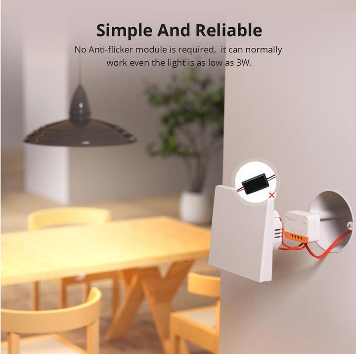 Immagine prodotto Sonoff Interruttore ZigBee intelligente (Attuatore dell'interruttore)