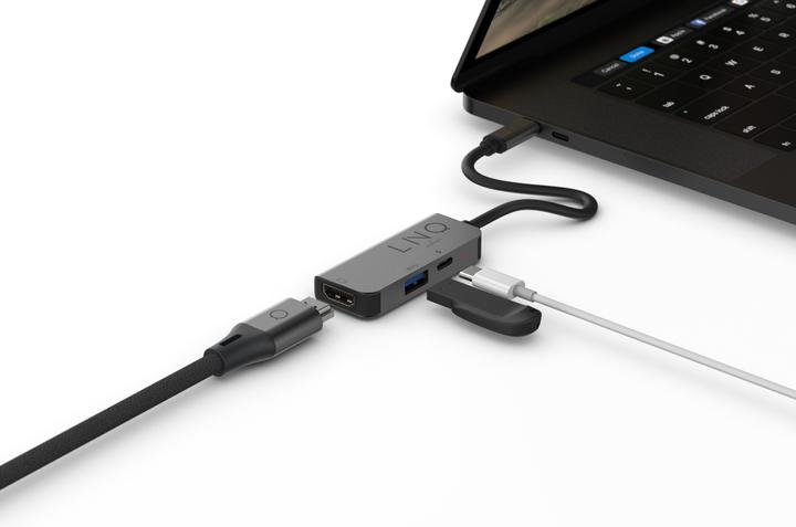 Produktbild LINQ Connects 3in1 USB-C Multiport Hub (USB-C, 1 Ports)
