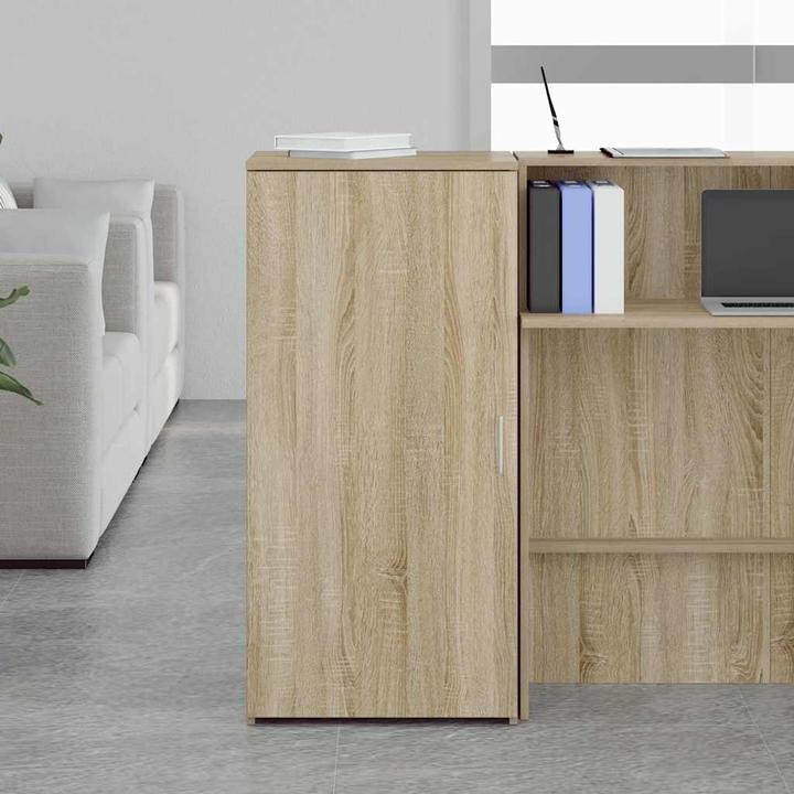 Actual product image VidaXL Storage cupboard Sonoma oak 50x45x103.5 cm Wood-based cupboard