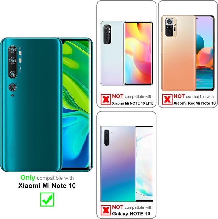 Actual product image Cadorabo Case for Xiaomi Mi NOTE 10 with belt clip (Xiaomi Mi Note 10)
