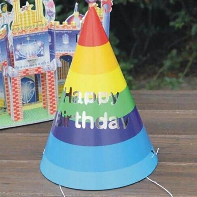 Image du produit MU Style Chapeau de fête Happy Birthday