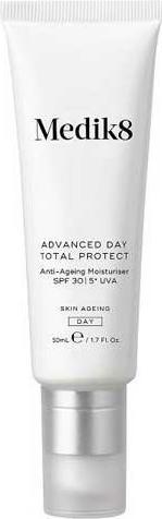 Immagine prodotto Medik8 Advanced Day Total Perfect Anti-Aging Moisturiser SPF 30 50ml (50 ml, Crema da giorno, SPF 30)