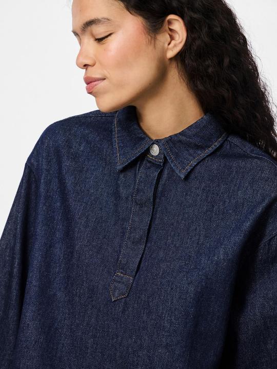 Actual product image Pieces Pckenya Ls A-Shape Denim Dress Noos Bc (L)