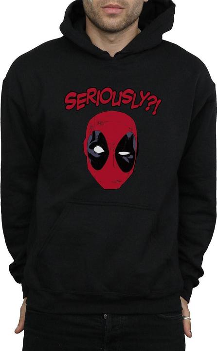 Immagine prodotto Deadpool Seriously Felpa con Cappuccio Uomo (L)
