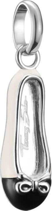 Produktbild Thomas Sabo Charm-Anhänger Ballerina Cremeweiss Connect Silber (Sterling Silber)