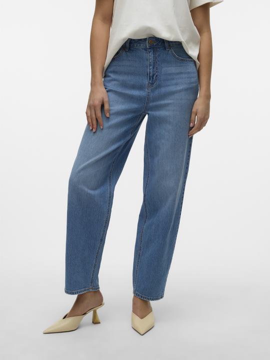 Produktbild Vero Moda VMETNA Hohe Taille Barrel Fit Jeans Straight-Fit (W29/L32)