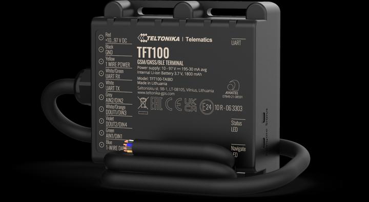 Produktbild Teltonika TFT100TSTAA0 - TFT100 - E-Gabelstapler/E-Scooter Tracker Plus, CAN-Schnittstelle