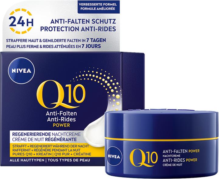 Produktbild NIVEA Q10 Power Anti-Falten Regenerierende Nachtcreme (50 ml)