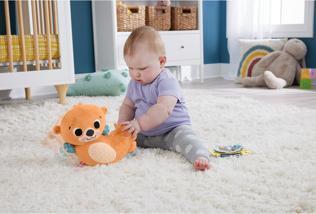 Actual product image Fisher-Price 2-in-1 tummy time otter (11 cm)