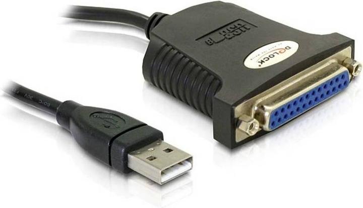 Delock USB - Paralell Adapter (0.80 m, Parallel (Drucker))