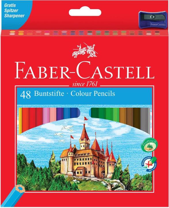 Immagine prodotto Faber-Castell Matite colorate Colori classici (Multicolore, 48 x)