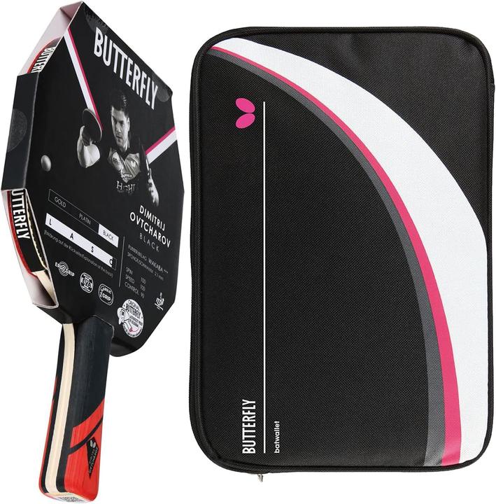 Actual product image Butterfly Table tennis racket - Dimitrij Ovtcharov Black