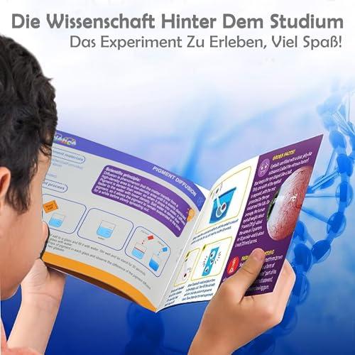 Produktbild Activity Board 56 Wissenschaft Experimente für Kinder ab 4-6-8-12 Jahre - Kristalle Züchten,Vulkan Spielzeug