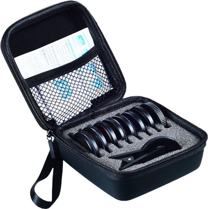 Immagine prodotto Apexel Kit di lenti per dispositivi mobili APL-52UV-7F 52mm 7in1 (Filtro UV)