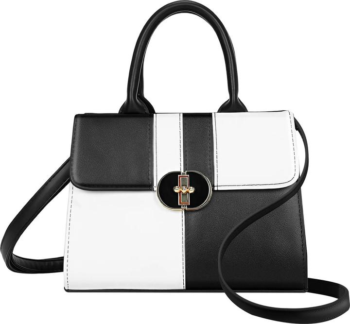 Gallantry C-0184-BLACKWHITE Handtasche