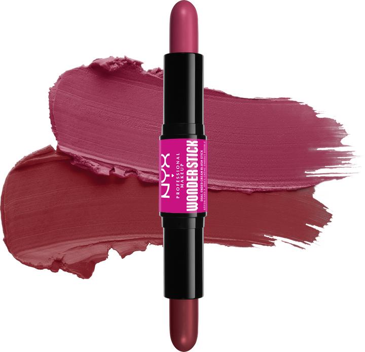 Actual product image NYX Professional Make-Up Wonder Stick Blush (04 Deep Magenta And Ginger)