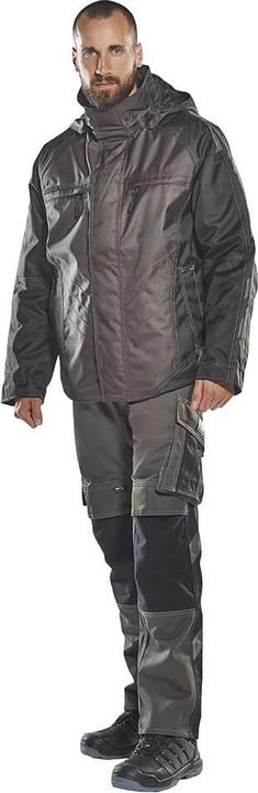 Actual product image Mascot unisex pilot jacket Frankfurt dark anthracite, black size M (M)