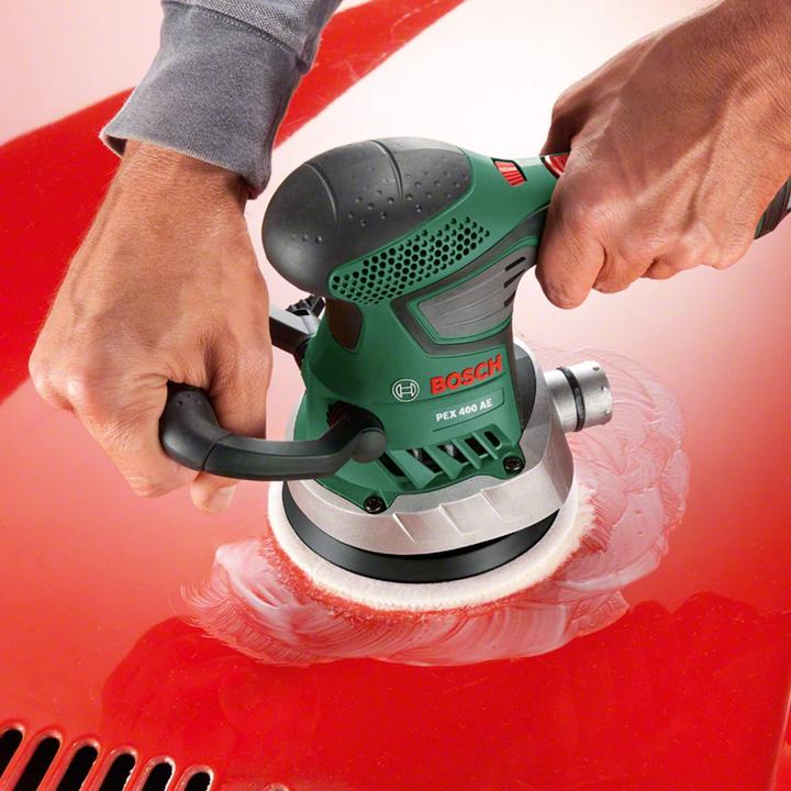 Actual product image Bosch Home & Garden Pex 400 Ae (Eccentric grinder, 370 W)