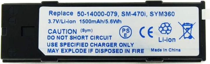 Actual product image Symbol Akku P360, P370, P460, P470, 50-1400-079