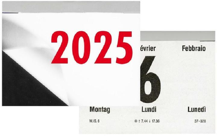 Image du produit Biella Calendrier à déchirer (8 x 11 cm, Couverture rigide, Allemand, Anglais, Italien, Français)