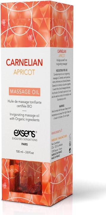 Actual product image Exsens Erotic Massage Oil Apricot (100 ml)
