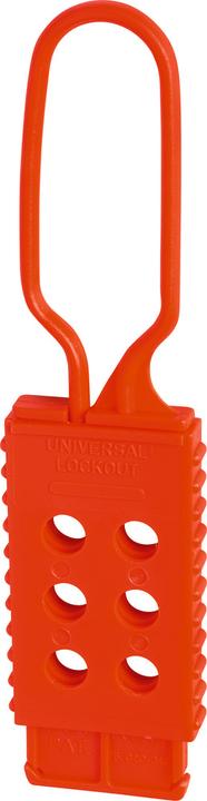 Actual product image Abus Lockout H770 main switch interlock, plastic, red.
