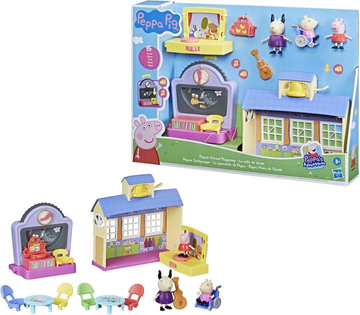 Actual product image Hasbro Peppa Pig school playset