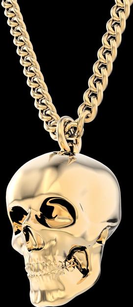MTM Skull Necklace
