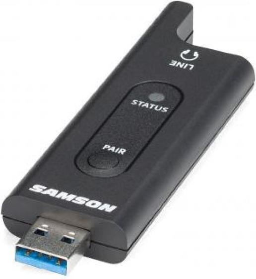 Actual product image Samson XPD2 system microphone with windscreen and case