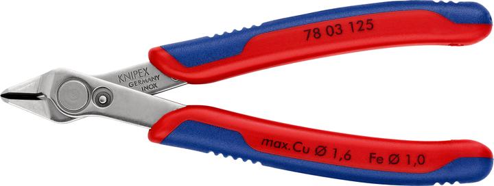 Actual product image Knipex Electronic Super Knips 78 03 125 SB (125 mm)