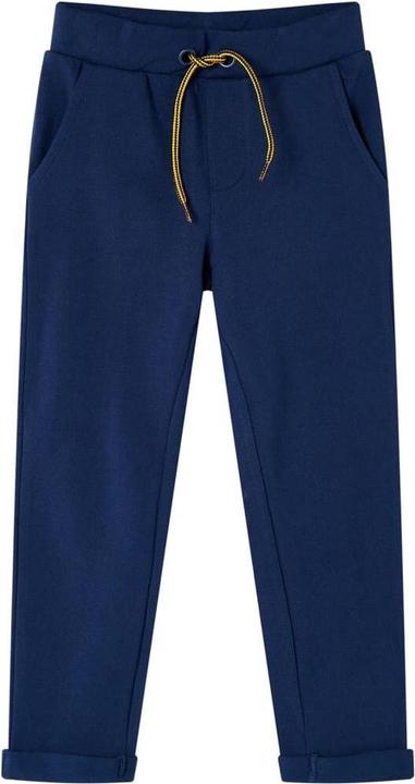 Produktbild VidaXL Kinderhose mit Kordelzug Marineblau 92,Material: 95 (92)