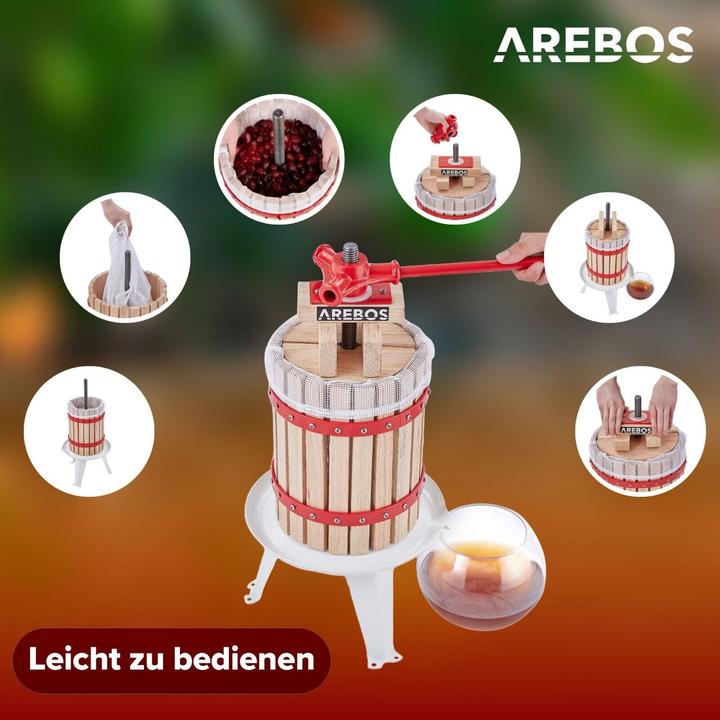 Produktbild Arebos Obstpresse