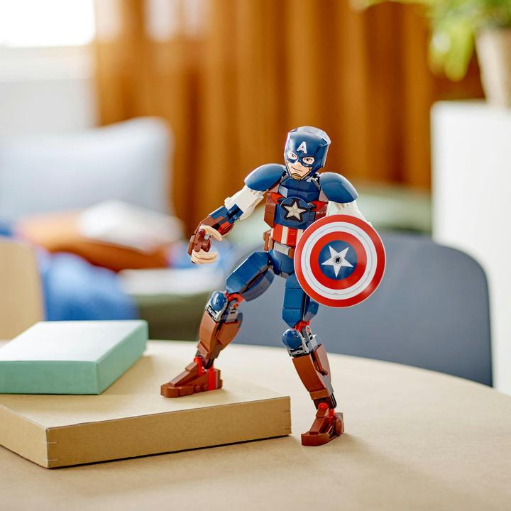 Produktbild LEGO Captain America Baufigur (76258, LEGO Marvel)