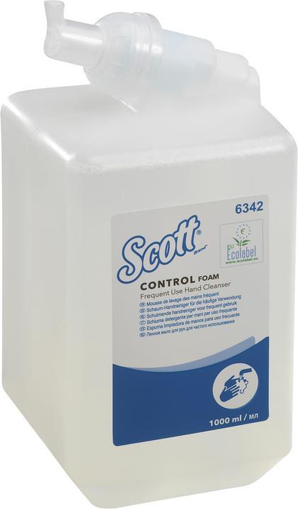 Kimberly-Clark Clark SCOTT® 6x 1 L Schaumseife ehemals Kleenex Luxuriöser Schaum - Handreiniger für die h (Flüssigseife, 1000 ml)